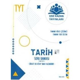 Çöz Kazan Yayınları TYT Tarih Yeni Nesil Soru Bankası