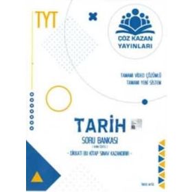 Çöz Kazan Yayınları TYT Tarih Yeni Nesil Soru Bankası