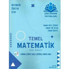 Çöz Kazan Yayınları TYT Temel Matematik Çözümlü Soru Bankası