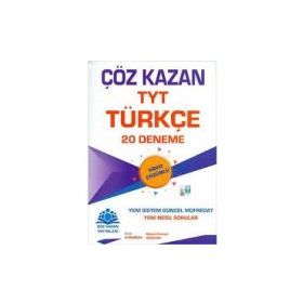 Çöz Kazan Yayınları TYT Türkçe 20 Deneme