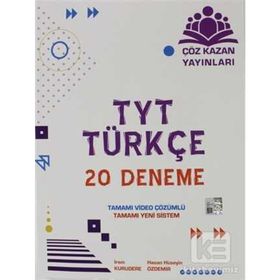 Çöz Kazan Yayınları TYT Türkçe 20 Deneme