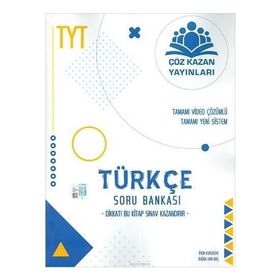Çöz Kazan Yayınları - TYT Türkçe Soru Bankası