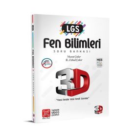Çözüm 3D Yayınları 8. Sınıf LGS Fen Bilimleri Soru Bankası