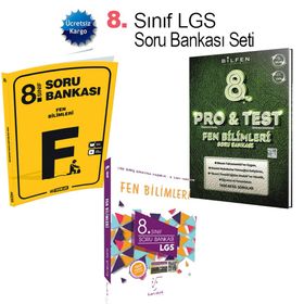 Çözüm 3D Yayınları 8. Sınıf LGS Fen Bilimleri Soru Bankası