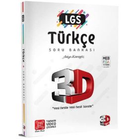 Çözüm 3D Yayınları 8. Sınıf LGS Türkçe Soru Bankası