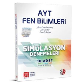 Çözüm 3D Yayınları AYT 3D Simülasyon Fen Bilımleri Denemeleri