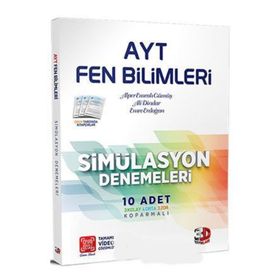 Çözüm 3D Yayınları AYT 3D Simülasyon Fen Bilımleri Denemeleri