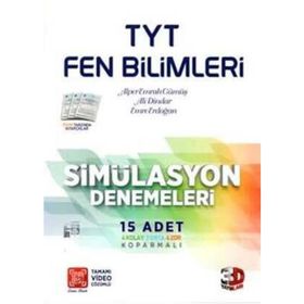Çözüm 3D Yayınları AYT 3D Simülasyon Fen Bilımleri Denemeleri