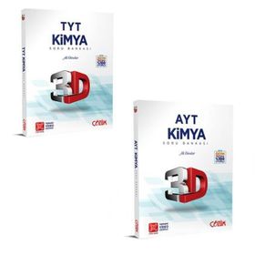 Çözüm 3D Yayınları TYT AYT Kimya Soru Bankası Fırsat Seti