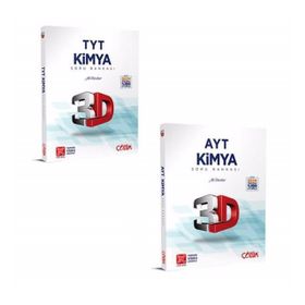 Çözüm 3D Yayınları TYT AYT Kimya Soru Bankası Fırsat Seti