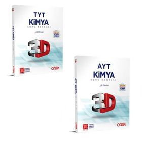 Çözüm 3D Yayınları TYT AYT Kimya Soru Bankası Fırsat Seti