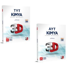 Çözüm 3D Yayınları TYT AYT Kimya Soru Bankası Fırsat Seti