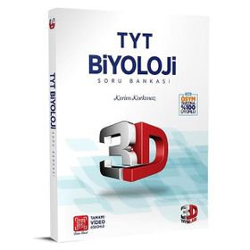 Çözüm TYT 3D Biyoloji Tamamı Video Çözümlü Soru Bankası