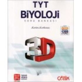 Çözüm TYT 3D Biyoloji Tamamı Video Çözümlü Soru Bankası