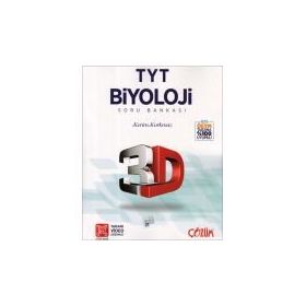 Çözüm TYT 3D Biyoloji Tamamı Video Çözümlü Soru Bankası