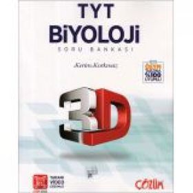 Çözüm TYT 3D Biyoloji Tamamı Video Çözümlü Soru Bankası