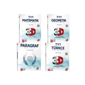 Çözüm Yayınları - 3D TYT Matematik-Türkçe Seti + Deneme Sınavı