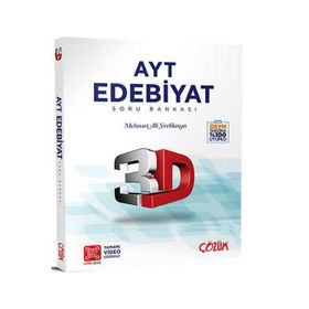 Çözüm Yayınları AYT Edebiyat 3D Soru Bankası