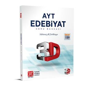 Çözüm Yayınları AYT Edebiyat 3D Soru Bankası