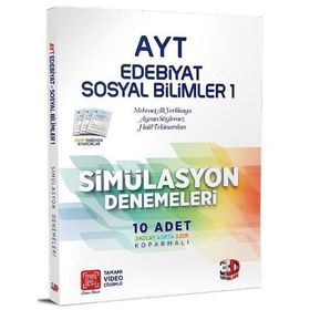 Çözüm Yayınları AYT Edebiyat Sosyal Bilimler 1 Simülasyon Denemeleri