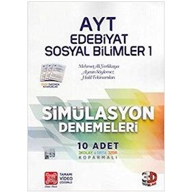 Çözüm Yayınları AYT Edebiyat Sosyal Bilimler 1 Simülasyon Denemeleri