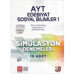 Çözüm Yayınları AYT Edebiyat Sosyal Bilimler 1 Simülasyon Denemeleri