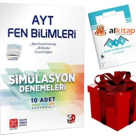 Çözüm Yayınları AYT Fen Bilimleri Tamamı Video Çözümlü Simülasyon Denemeleri