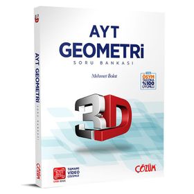 Çözüm Yayınları AYT Geometri 3D Soru Bankası