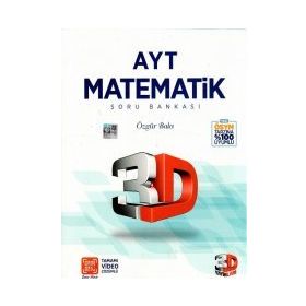 Çözüm Yayınları AYT Matematik 3D Soru Bankası