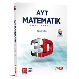 Çözüm Yayınları AYT Matematik 3D Soru Bankası