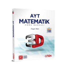 Çözüm Yayınları AYT Matematik 3D Soru Bankası
