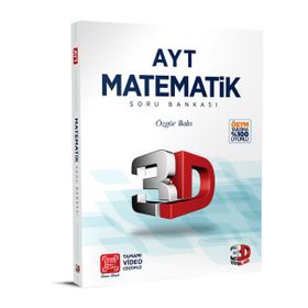 Çözüm Yayınları AYT Matematik 3D Soru Bankası