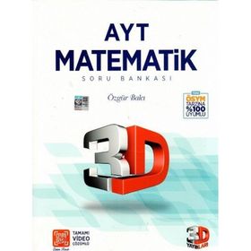 Çözüm Yayınları AYT Matematik 3D Soru Bankası