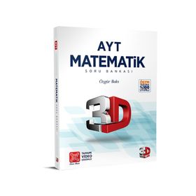 Çözüm Yayınları AYT Matematik 3D Soru Bankası