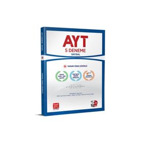 Çözüm Yayınları AYT Sayısal Tamamı Video Çözümlü 5 Deneme