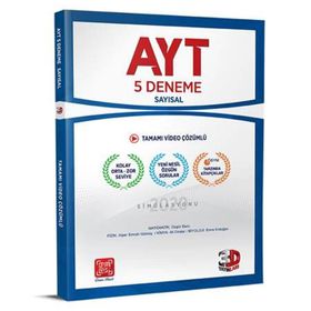 Çözüm Yayınları AYT Sayısal Tamamı Video Çözümlü 5 Deneme