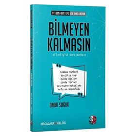Çözüm Yayınları Hocalara Geldik Bilmeyen Kalmasın Dil Bilgisi Soru Bankası