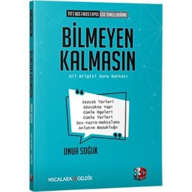 Çözüm Yayınları Hocalara Geldik Bilmeyen Kalmasın Dil Bilgisi Soru Bankası
