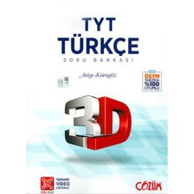 Çözüm Yayınları TYT Türkçe 3D Soru Bankası