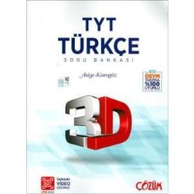 Çözüm Yayınları TYT Türkçe 3D Soru Bankası