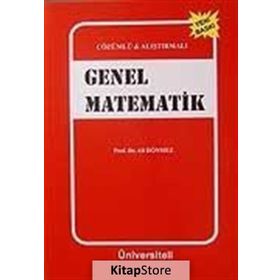 Çözümlü - Alıştırmalı Genel Matematik - Ali Dönmez
