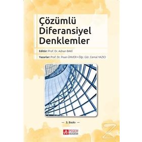 Çözümlü Diferansiyel Denklemler - Adnan Baki İhsan Ünver Cemal Yazıcı