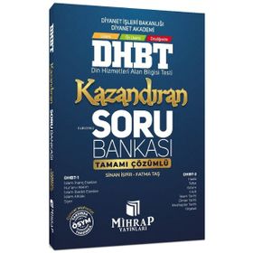 Çözümlü Sinan İspir Mihrap Yayınları Dhbt Kazandıran Soru Bankası