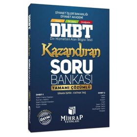 Çözümlü Sinan İspir Mihrap Yayınları Dhbt Kazandıran Soru Bankası