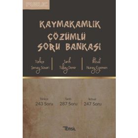 Çözümlü Temsil Yayınları 2022 Kaymakamlık Public Soru Bankası