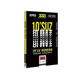 Çözümlü Yargı Yayınları 2023 KPSS Genel Yetenek Genel Kültür 10 suz Olmaz 10 Deneme