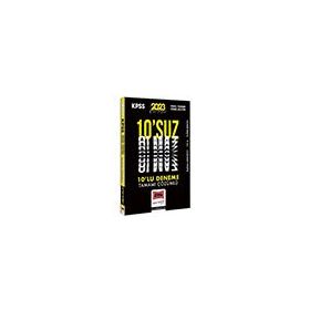 Çözümlü Yargı Yayınları 2023 KPSS Genel Yetenek Genel Kültür 10 suz Olmaz 10 Deneme