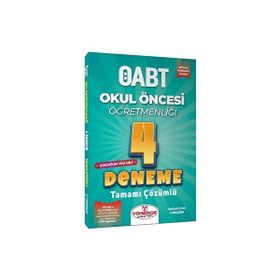 Çözümlü Yönerge Yayınları 2022 ÖABT Okul Öncesi Öğretmenliği 4 Deneme