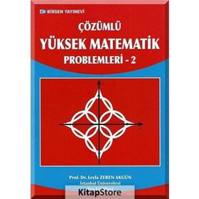 Çözümlü Yüksek Matematik Problemleri 2 - Erhan Pişkin