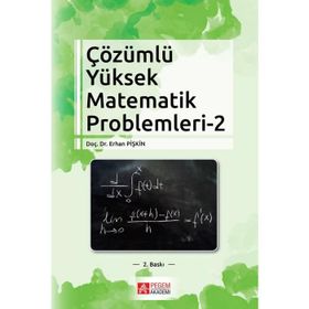 Çözümlü Yüksek Matematik Problemleri 2 Pegem Yayınları